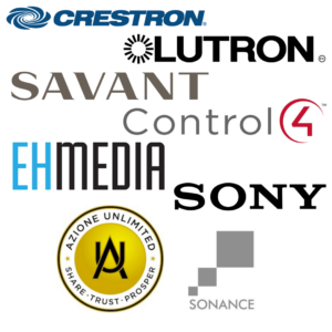 Crestron Lutron Savant Control4 EhMedia Sony Arizona Unlimited Sonance